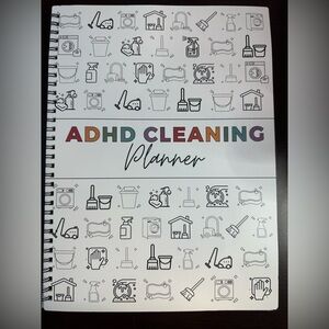 ADHD Cleaning Planner - Multicolor Cover